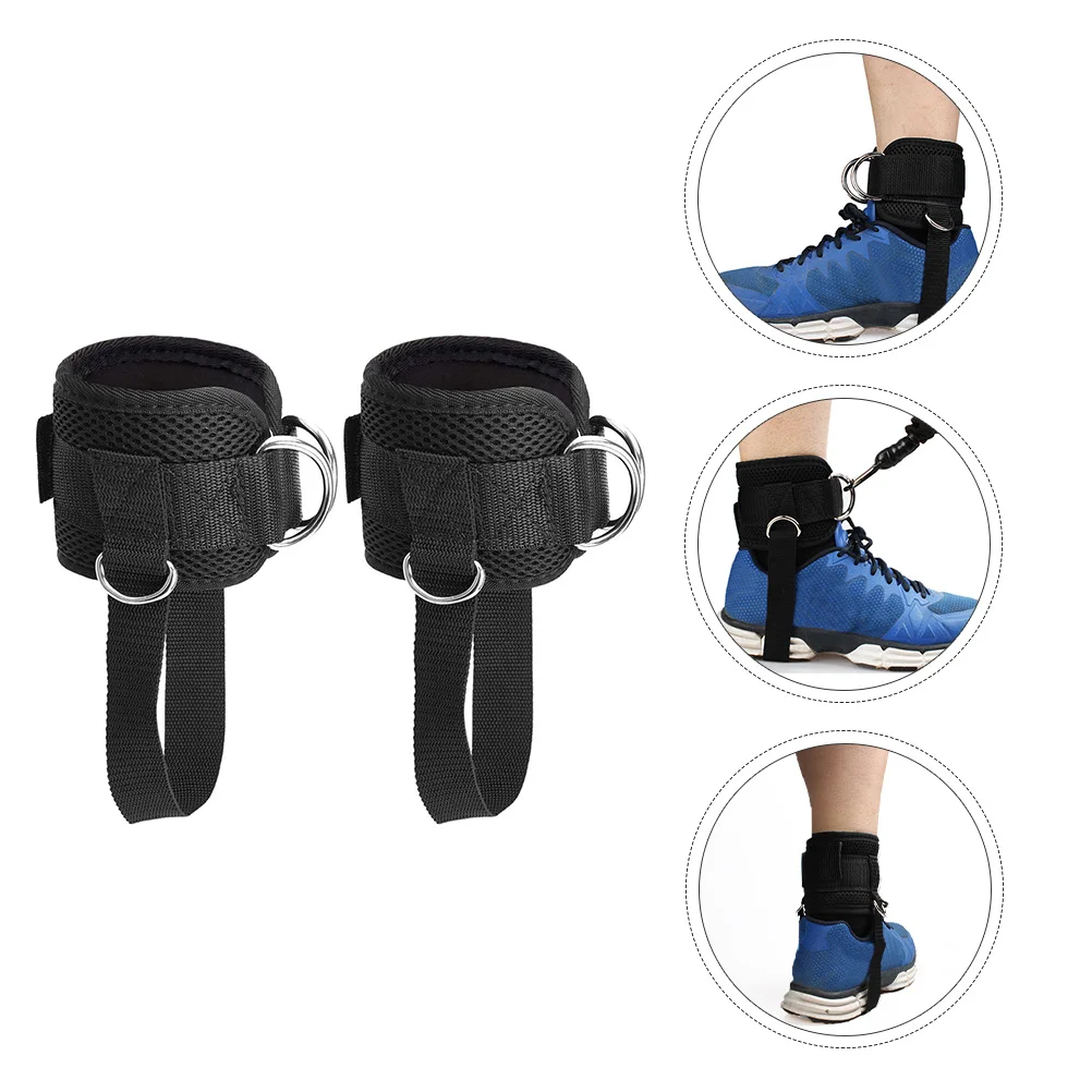 

1 Pair Ankle Strap Wrap Leg Strength Exercise Accessory Gym Ankle Ring Ankle Bind Buckle