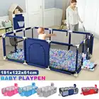 Детская игровая площадка, модульный складной детский парк, детский барьер для лестницы, защита детской кровати, забор для активного отдыха, игры для манежа