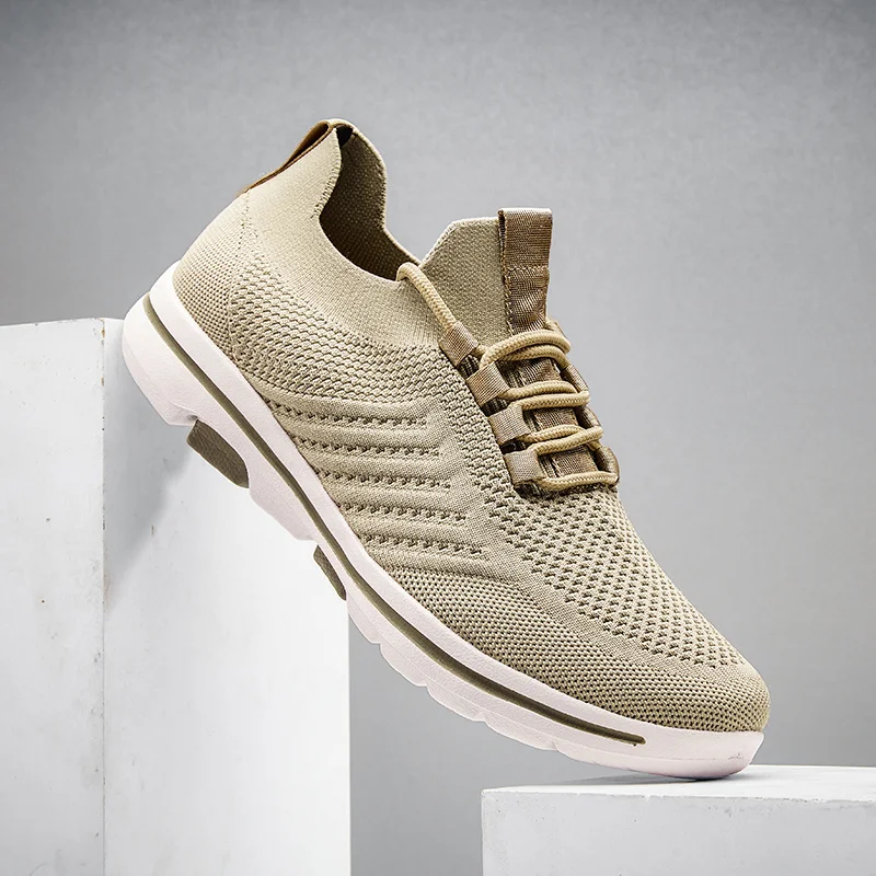 

Men Sneakers Lightweight Men Fashion Casual Walking Shoes 2023 Breathable Slip on Wear-resistant Mens Loafers Zapatillas Hombre
