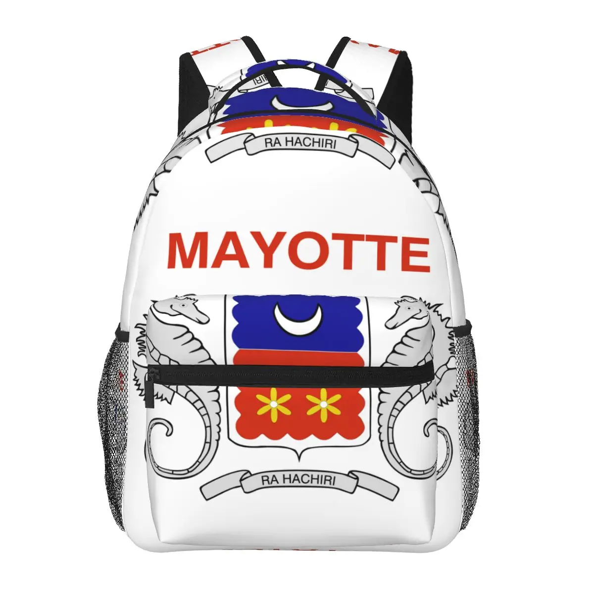 

Flag Of Mayotte Backpack for Girls Boys Travel Rucksack Backpacks for Teenage school bag