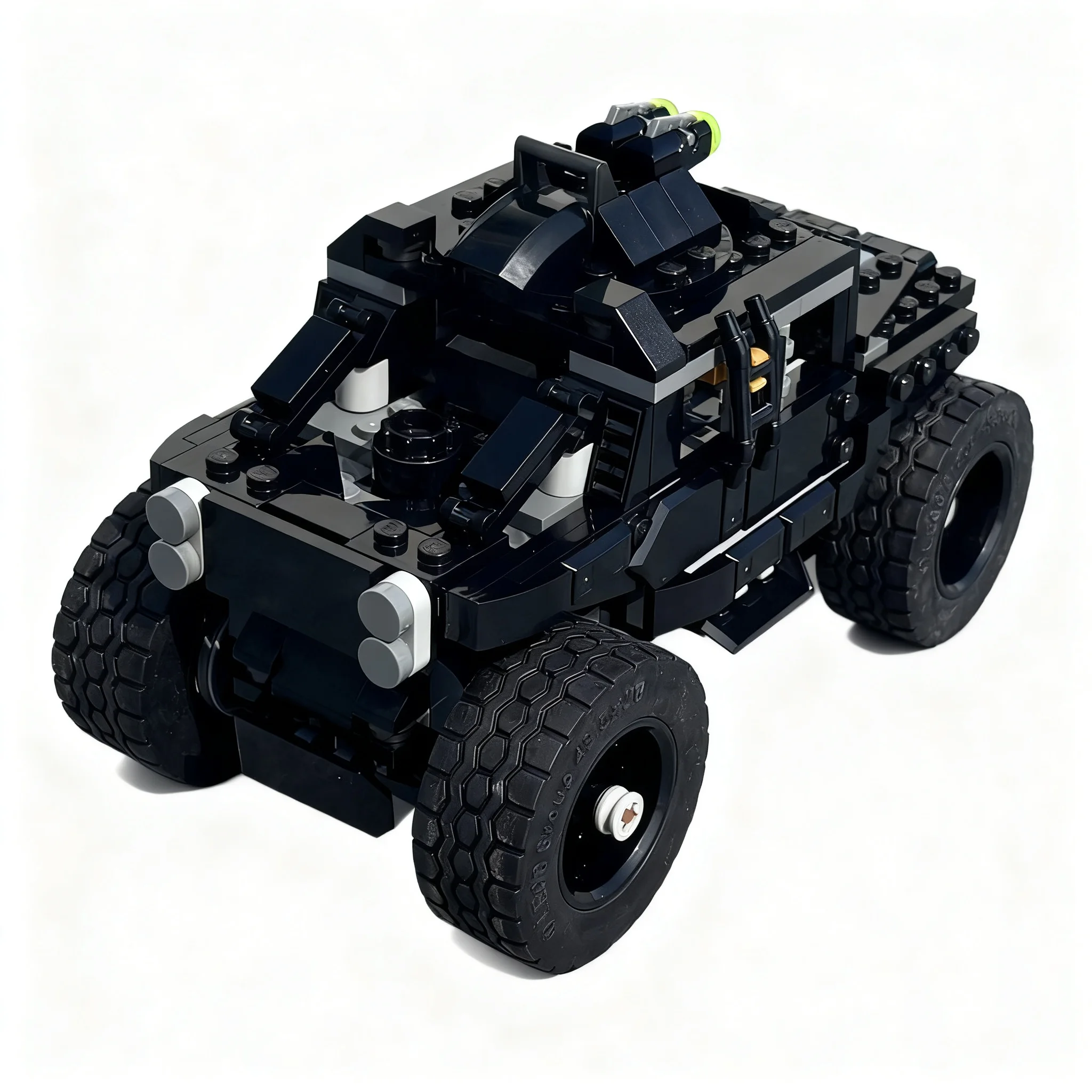 Фото 338 деталей MOC Hummered H1 Super Heroes DC Bat, модель из строительных блоков, рождественский подарок, конструктор, креативная игрушка для сборки своими руками на день рождения. №2