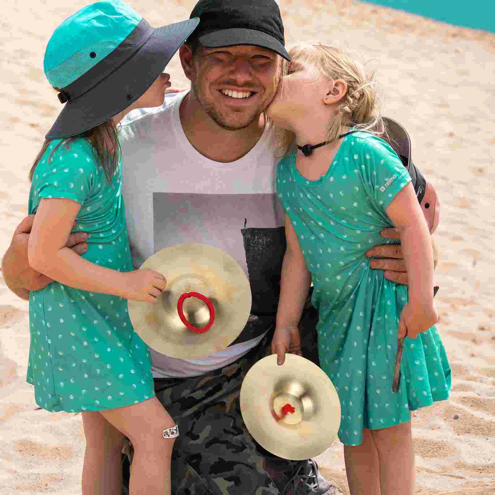 Медная тарелка перкуссия детские игрушки музыкальный инструмент ручные