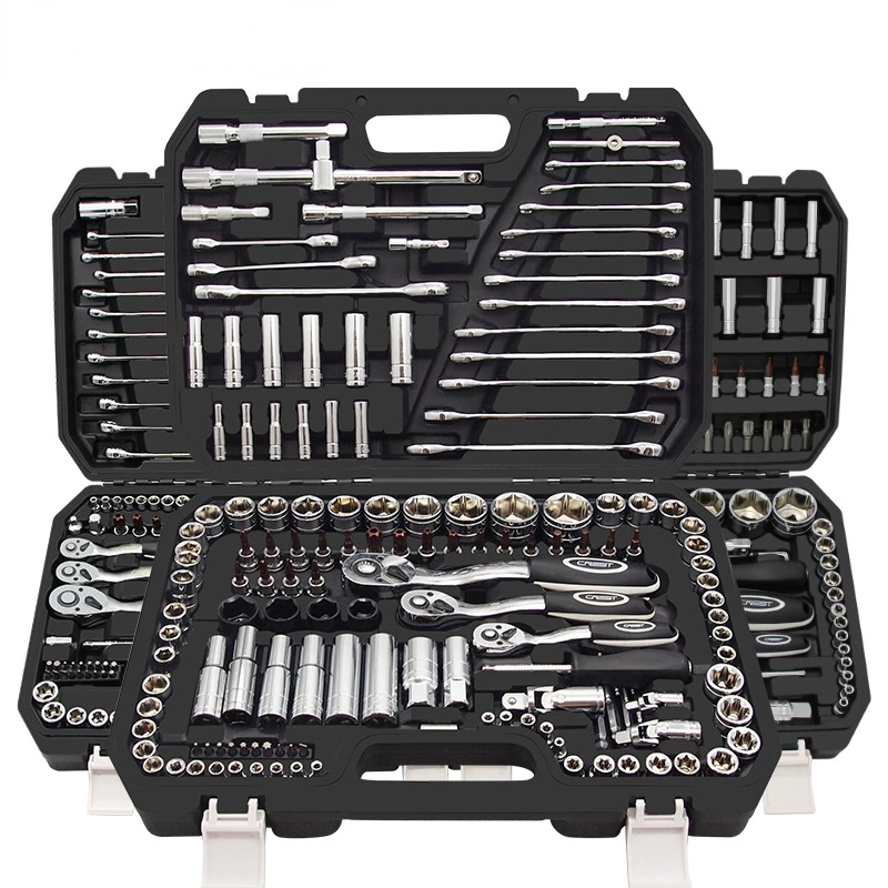 

Set Hand Tools for Car Repair Ratchet Spanner Wrench Socket Set Car Tire Repair Mechanical Ferramentas Kits Completo