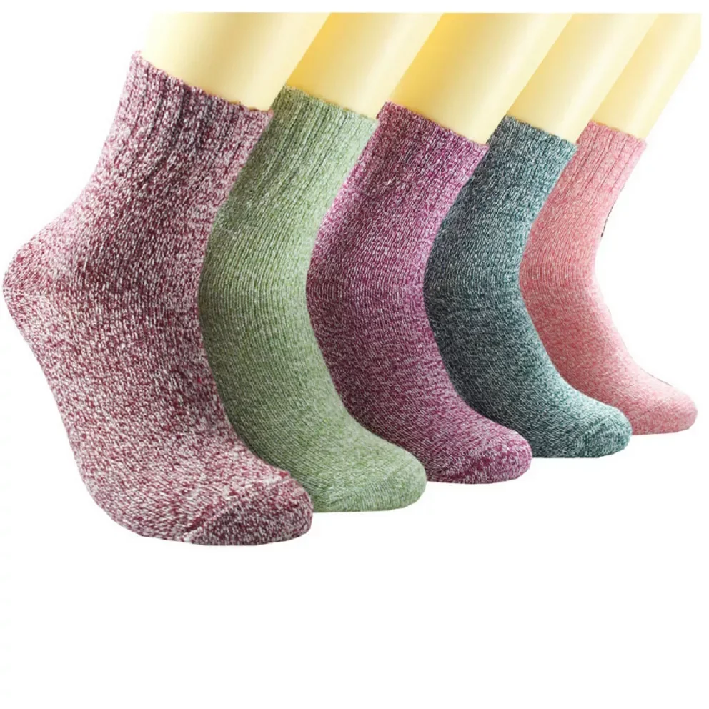 Cashmere Thick Socks Sports Women Lady Soft Cotton Casual Warm Winter Russian Cold Resistance Sock Xmas Gift