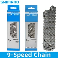 shimano 9 speed original chain cn hg53 cn hg93 mountain bike chain 112116118 links original box mtb road bicycle parts