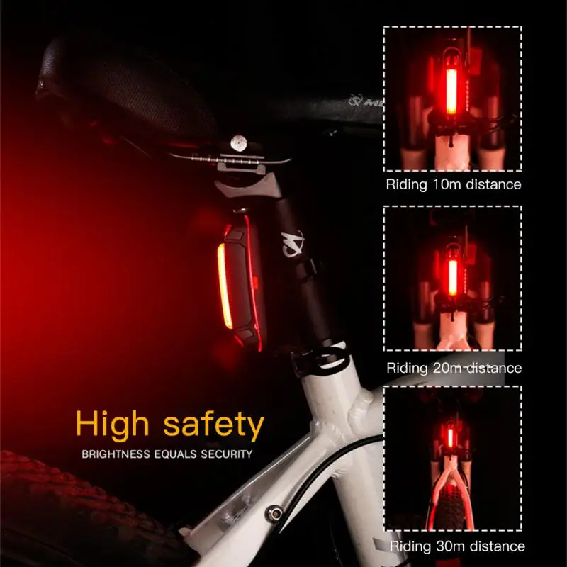 

Tail Light Usb Charging Lamp Led Bicycle Lamb Waterproof Various Styles Warning Lights Bicycle Equipment Bicycle Tail Lamp
