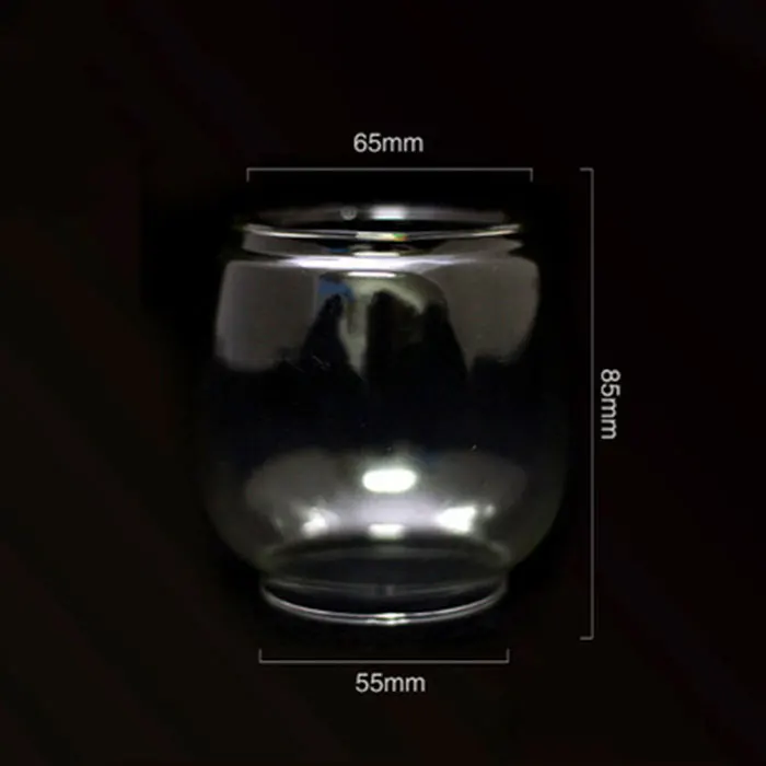 

Винтажный стеклянный абажур Curvy для масляной лампы