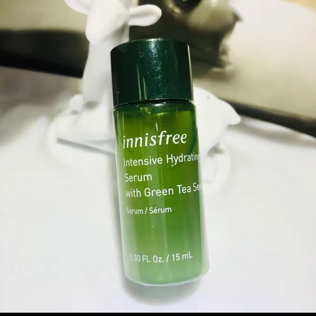 

Корейская Сыворотка для Семян Зеленого Чая innisfree, увлажняющая эссенция для нижней части кожи, 15 мл * 4 шт., образец для защиты и ухода за кожей