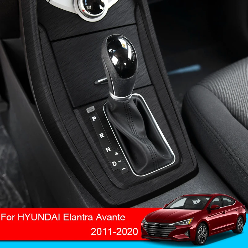 

Car Interior Sticker For Hyundai Elantra Avante AD MD 2011-2020 Lifting Window Panel Decal Gear Box Dashboard Film Accessory