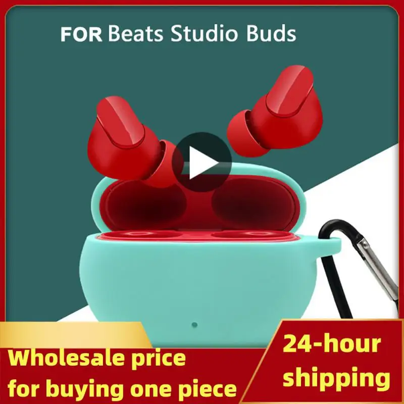

Earphone Silicone Sleeve 14 Colors. Flip Smooth Close Fit Preferred Material Environmental Silicone Video Audio Equipment Square