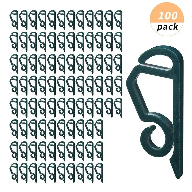 

100 шт., маленькие S-образные крючки для подвешивания на улице
