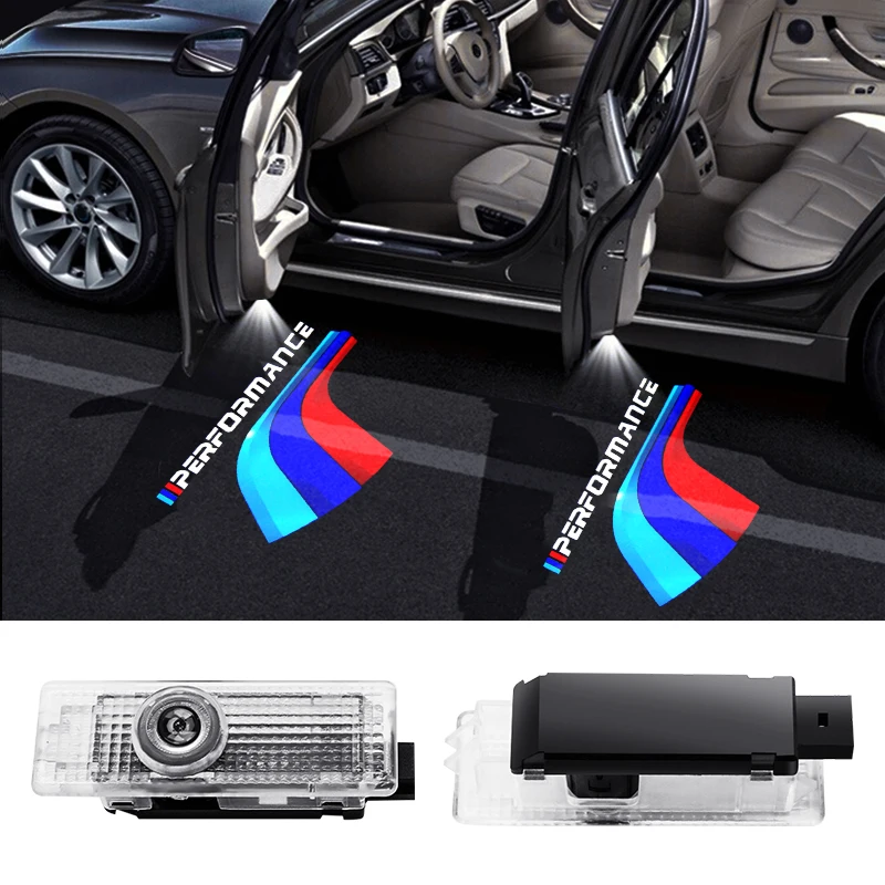 Светодиодный проектор логотипа двери автомобиля светильник BMW 1 3 4 5 6 7 серия X1 X3 E90