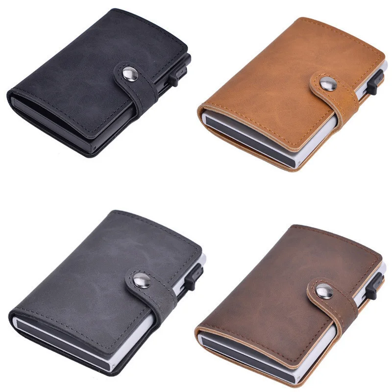 Футляр из микрофибры для мужчин и женщин кошельки визиток кредитных карт с