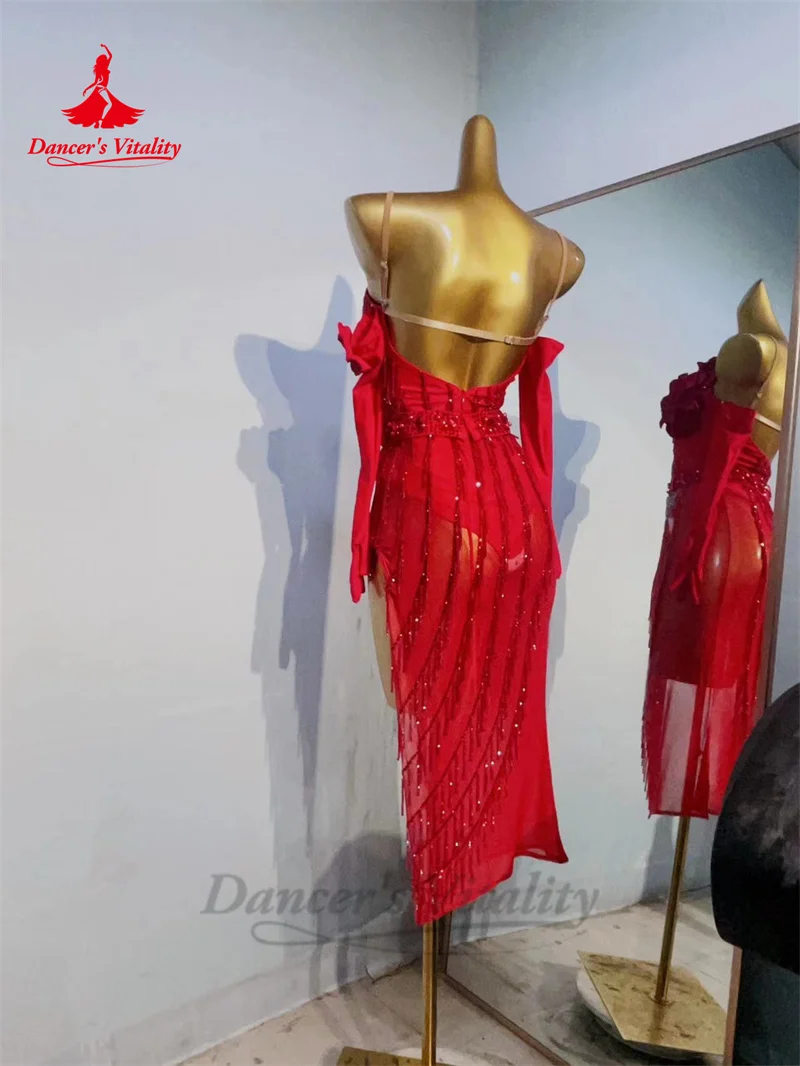 Платье для латиноамериканских танцев взрослых и детей