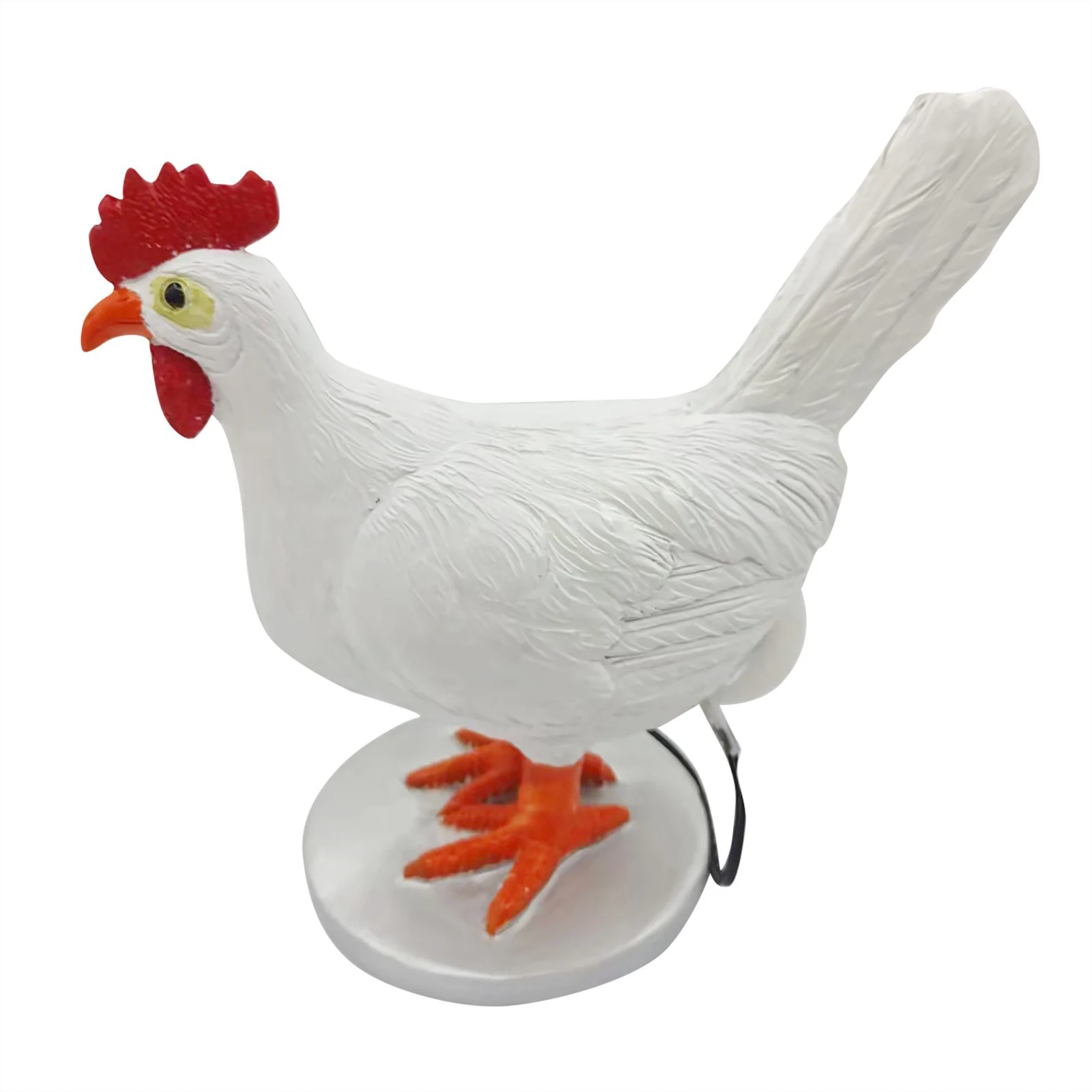

Resin Table Lamp Night Light USB Powered Lifelike Bedroom Living Room Led Easter Funny Kids Home Decor 3D Chicken