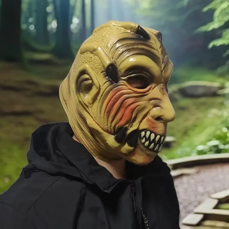 Маска ужасов Warcraft анфас головной убор Хэллоуин триллер лапа латексная маска