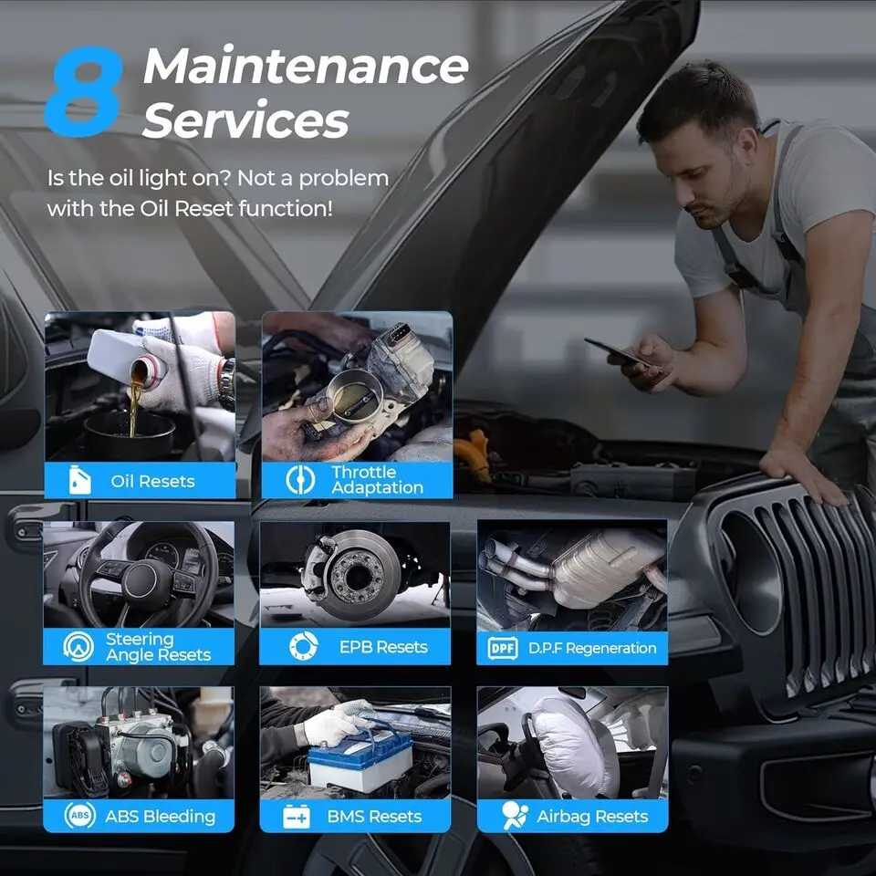 Фото TOPDON TopScan Lite obd2 Сканер Полная система Автоматический интеллектуальный диагностический инструмент Посібник по ремонту DTC Bluetooth OBD2 Считыватель кодов Активный тест №2