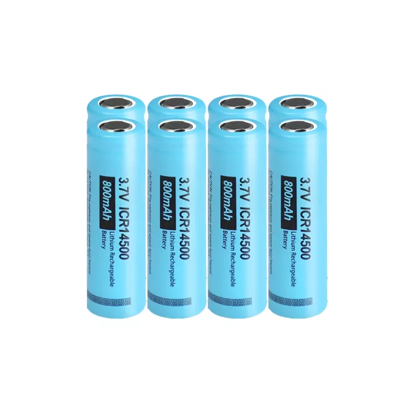 

NEW 4/8PC 14500 900mAh 3.7V Li-ion Rechargeable Batteries AA Battery Lithium Cell for Bike Flashlight Headlamps Torch Mouse