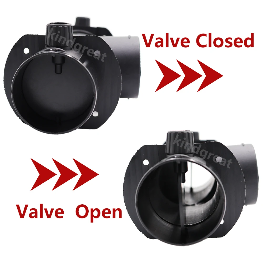 Т-образная труба 60 мм/75 мм с клапаном в сборе для Webasto Eberspaecher дизельный стояночный