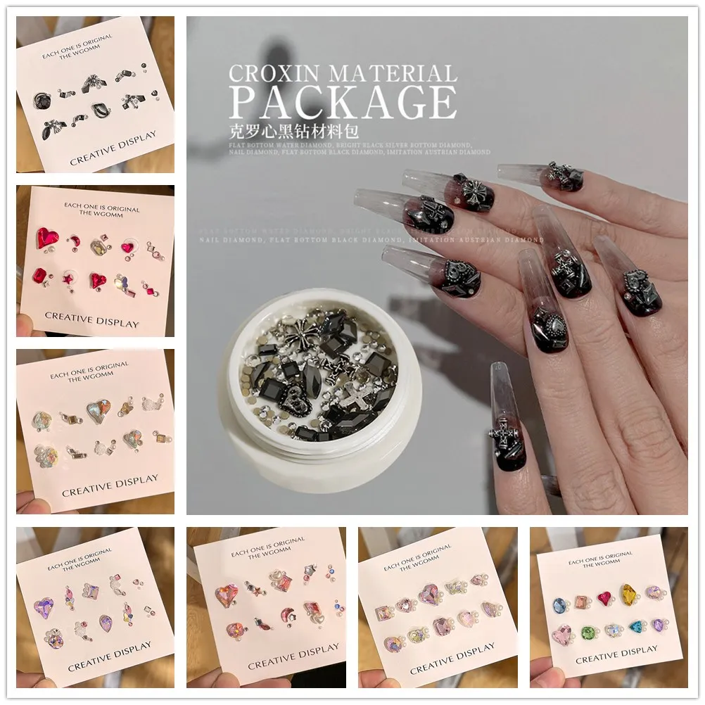 

1 коробка, разноцветные декоративные ногти в форме бабочки