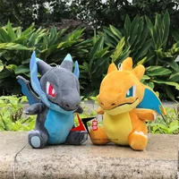 pokemon plush fire breathing dragon pikachucarbydoll sofa room car accessories childrens toys christmas gifts anime peripherals