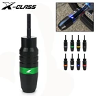 Z1000 слайдеры рамы мотоцикла, выхлопная боковая защита от ударов, CNC алюминиевые аксессуары для Kawasaki Z650 Z750 Z800 Z900 Z1000