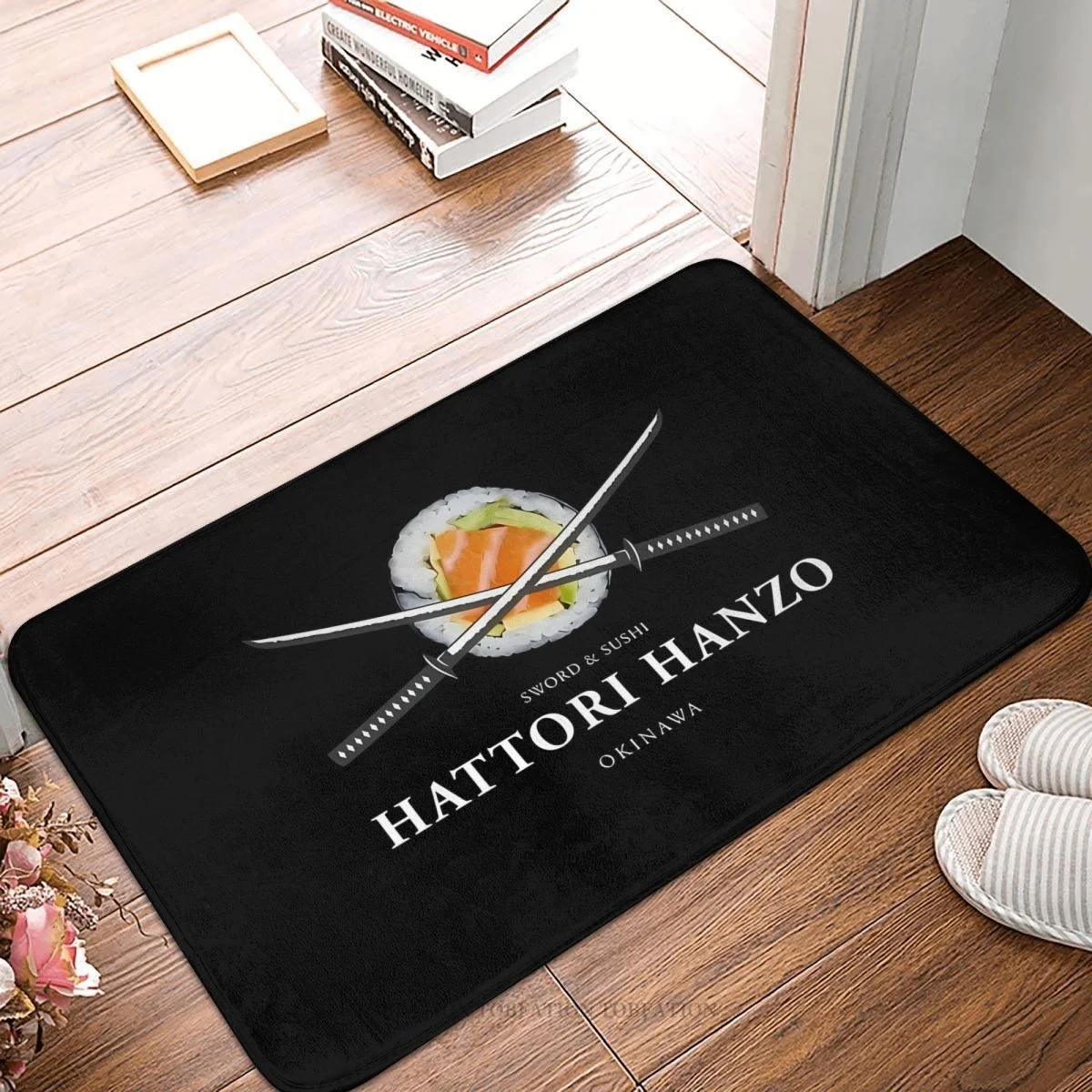 

Movie Kill Bill Non-Slip Doormat Hattori Hanzo Sushi Bath Kitchen Mat Outdoor Carpet Home Modern Decor