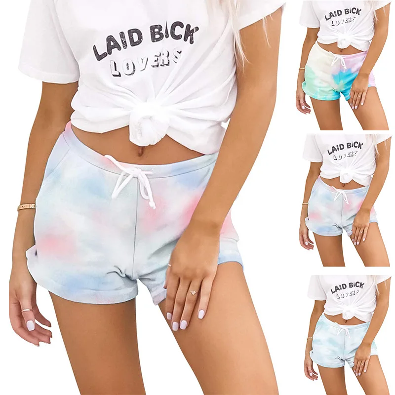 

Summer 2022 New Tie-Dyed Home Casual and Comfortable Tie-Dyed Shorts