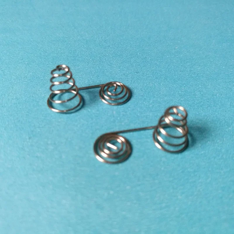Фото 30 пар 7X18MM серии двойной батарейный отсек AAA, пружина с положительным и отрицательным контактом №2