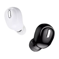 bluetooth compatible 5 0 wireless in ear mini earphone sport earbud button control noise canceling for phone single headset