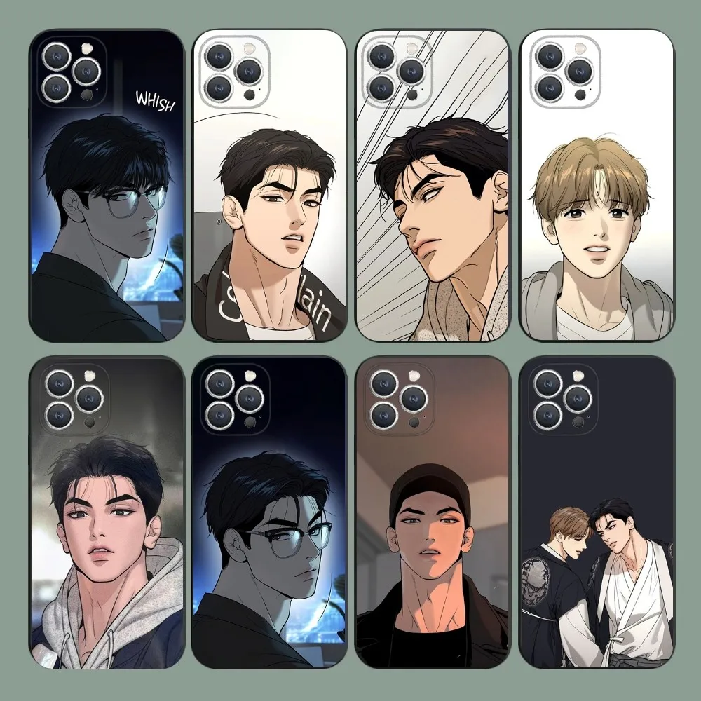 Чехол Jinx Jaekyung Kim Dan для iPhone 15 14 13 12 11 Plus Pro Max XS X XR SE Mini 8 7 мягкий силиконовый черный