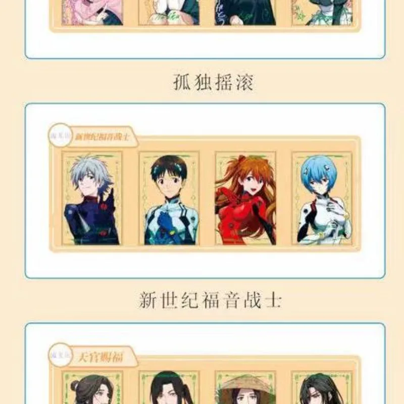 Набор открыток из ПВХ Neon Genesis Evangelion Аниме EVA модные периферические игрушки