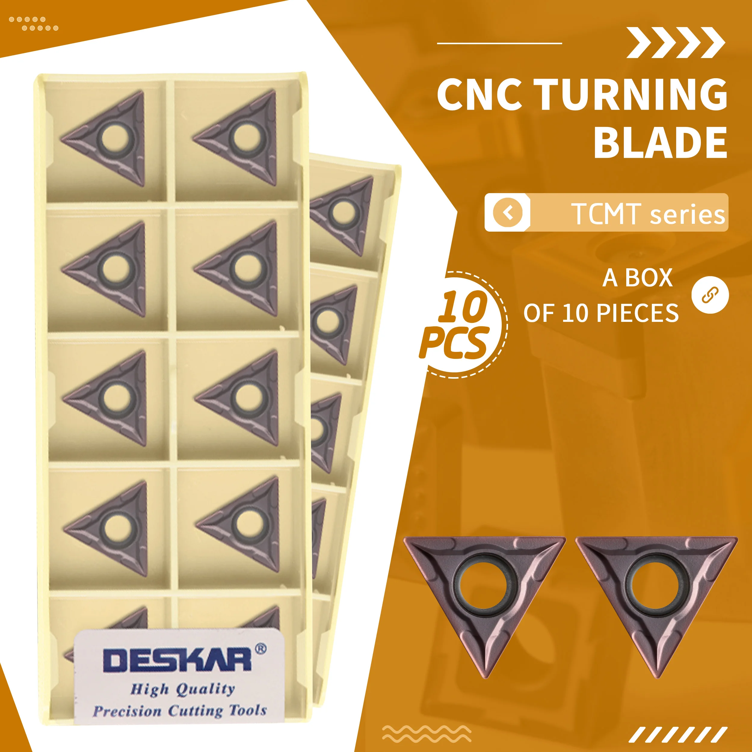 

TCMT16T304 TCMT16T308 LF6018 100% original Turning cutting inserts CNC metal lathe Carbide alloy blades Stainless steel tools