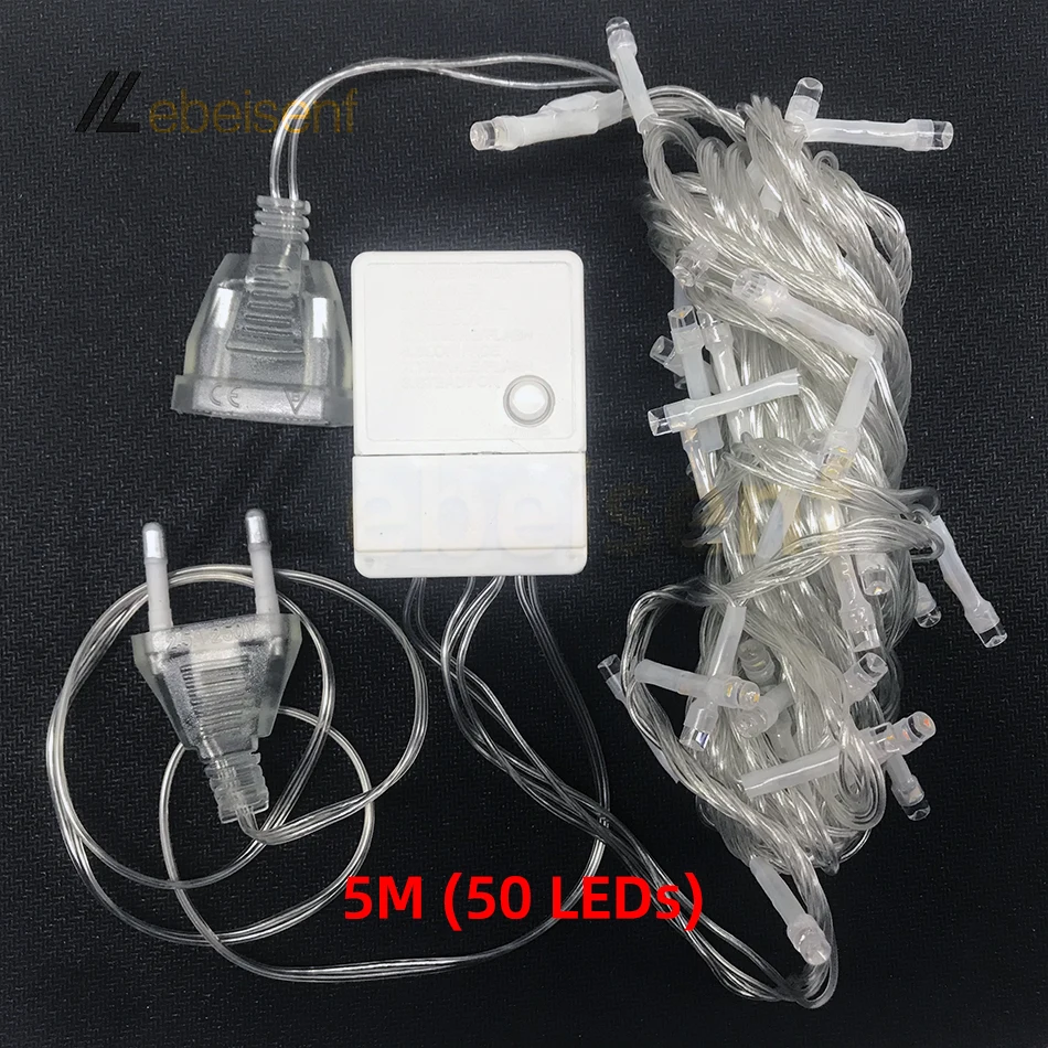 

Светодиодная гирлянда Lebeisenf 5/10 м, 50/100 LEDs