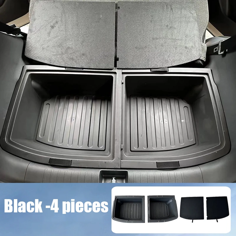 

Для BYD Seagull Dolphin Mini 2023 2024, ящик для хранения багажника автомобиля из полипропиленового материала для внутреннего хранения и организации