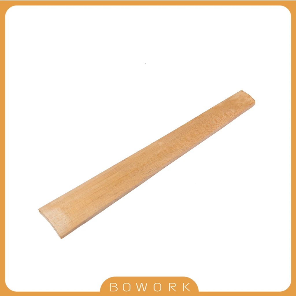 

Unfinished 4/4 Acoustic Violin Fretboard Maple Wood Fingerboard DIY Fiddle Violin Replacement Electric Violin Strings Neck Maker