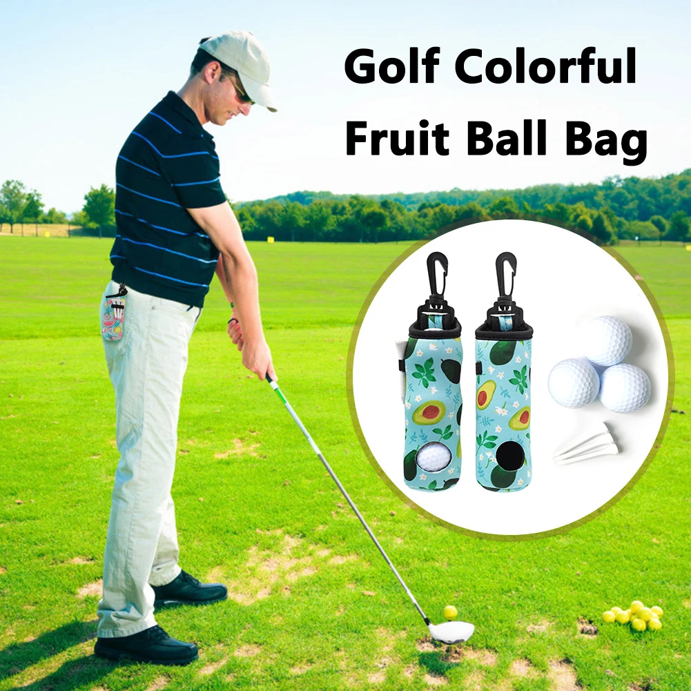 

Сумка для гольфа на пояс, портативный водонепроницаемый контейнер для мячей для гольфа с крючком и пряжкой, для мужчин и женщин, для занятий ...