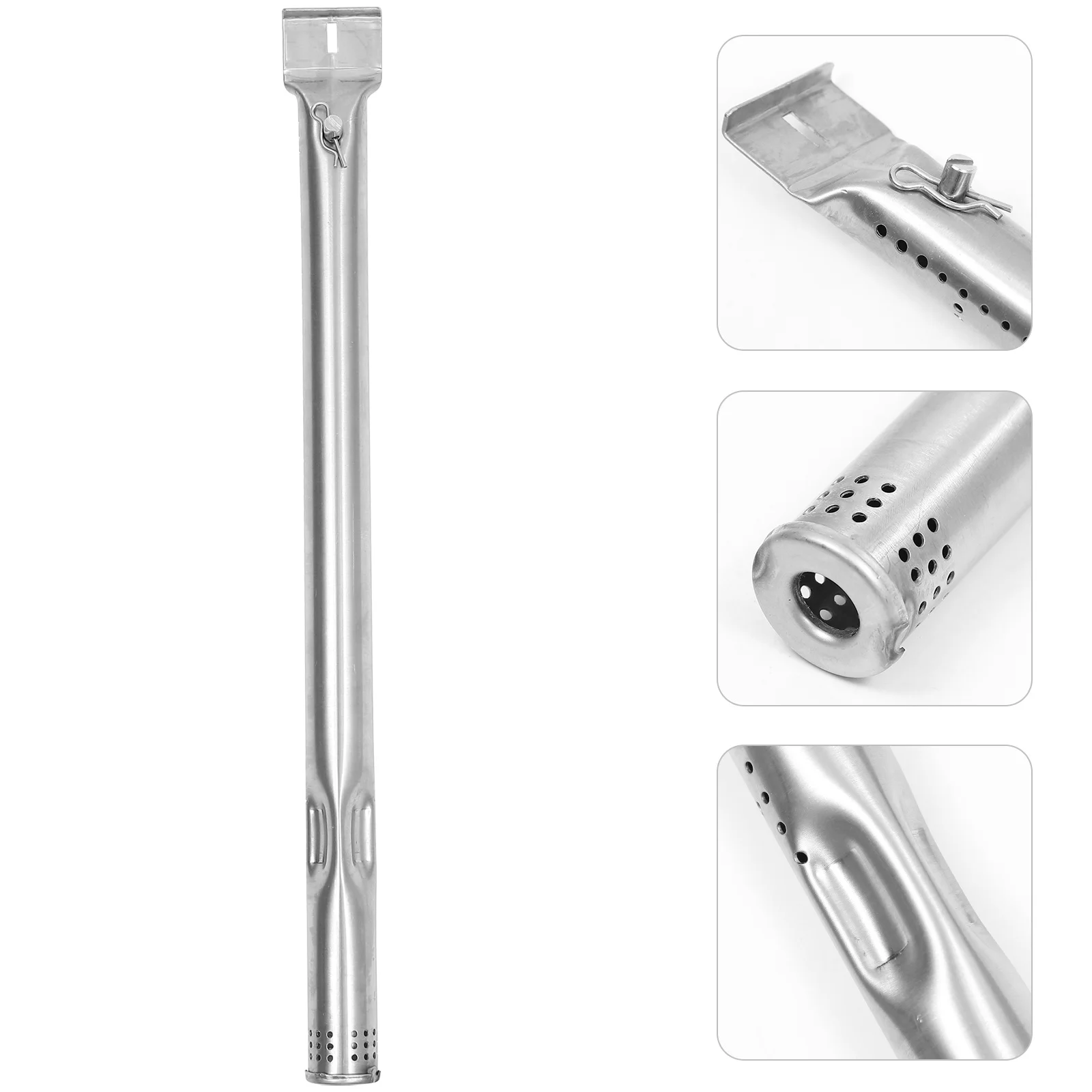 

4pcs Grill Tube BBQ Tube Tool Stainless Steel Grill Tube Outdoor Grill Accessories Members Mark Grill Parts