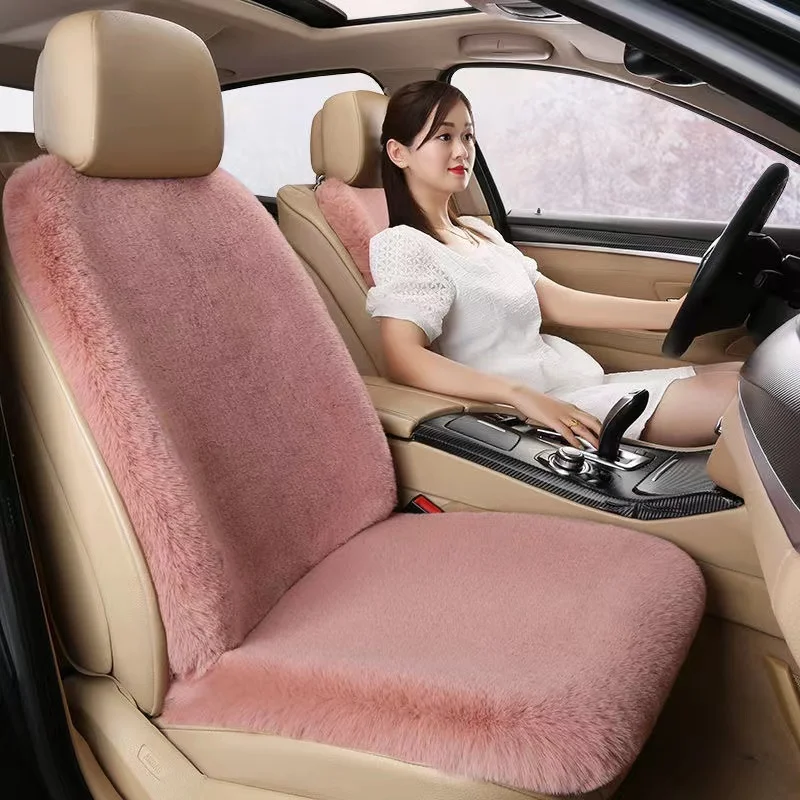 Winter Car Seat Cover For Peugeot 207 206 2008 308 307 SW 407 205 Universal Heavy Warm Cute Women Auto Interior Accessories Winter Car Seat Cover For Peugeot 207 206 2008 308 307 SW 407 205 Universal Heavy Warm Cute Women Auto Interior Accessories