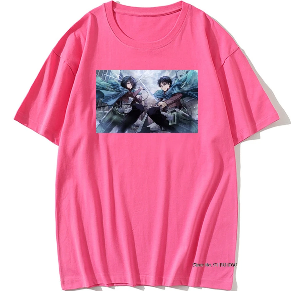 

Attack on Titan Summer Graphic Tshirt Men Novelty Cartoon Streetwear T-shirt Fashion Japanese Anime Tshirt Print Top Tees Male