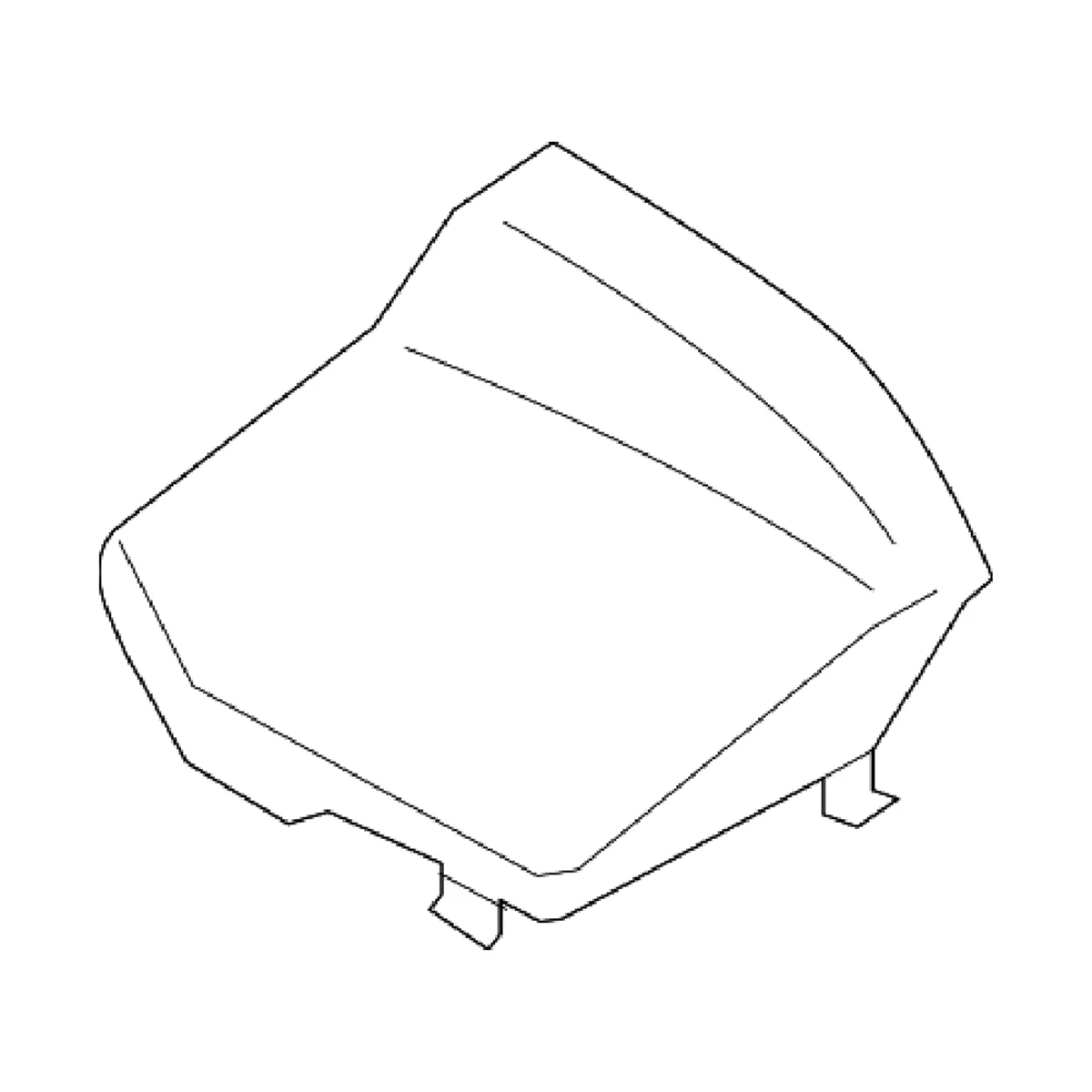 Автомобильный аккумулятор передняя крышка 31353766 ДЛЯ S60 S80 V70 XC60 XC70 2008-2018 внешняя