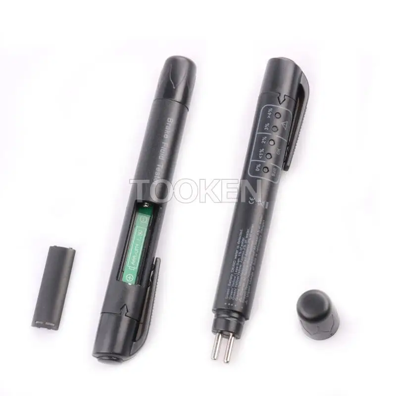

Universal Brake Fluid Tester Tool For Car Accessories Testing detection pen diagnostic Tools Digital 5 Leds