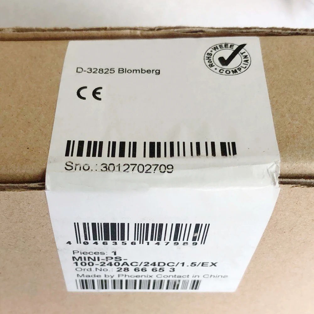 

2866653 для Феникса источник питания MINI-PS-100-240AC/24DC/1,5/EX
