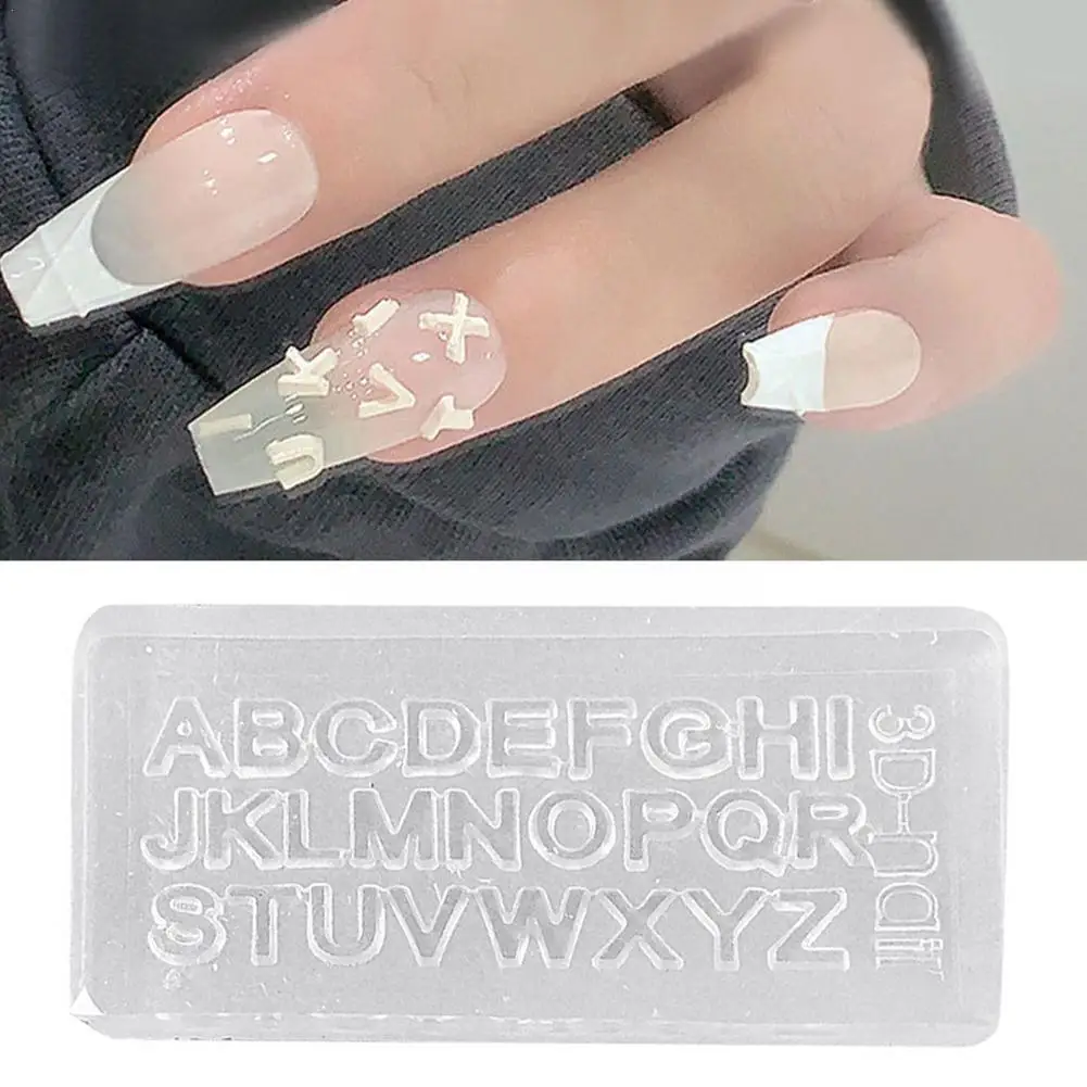 

1 шт., 3D силиконовая форма для ногтей
