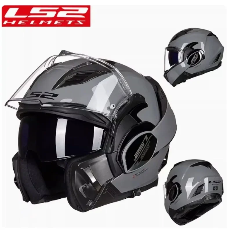 

LS2 FF900 Valiant 2 мотоциклетный шлем FF900 Capacete De Motocicleta 180-градусный откидной шлем Casco Moto Casque