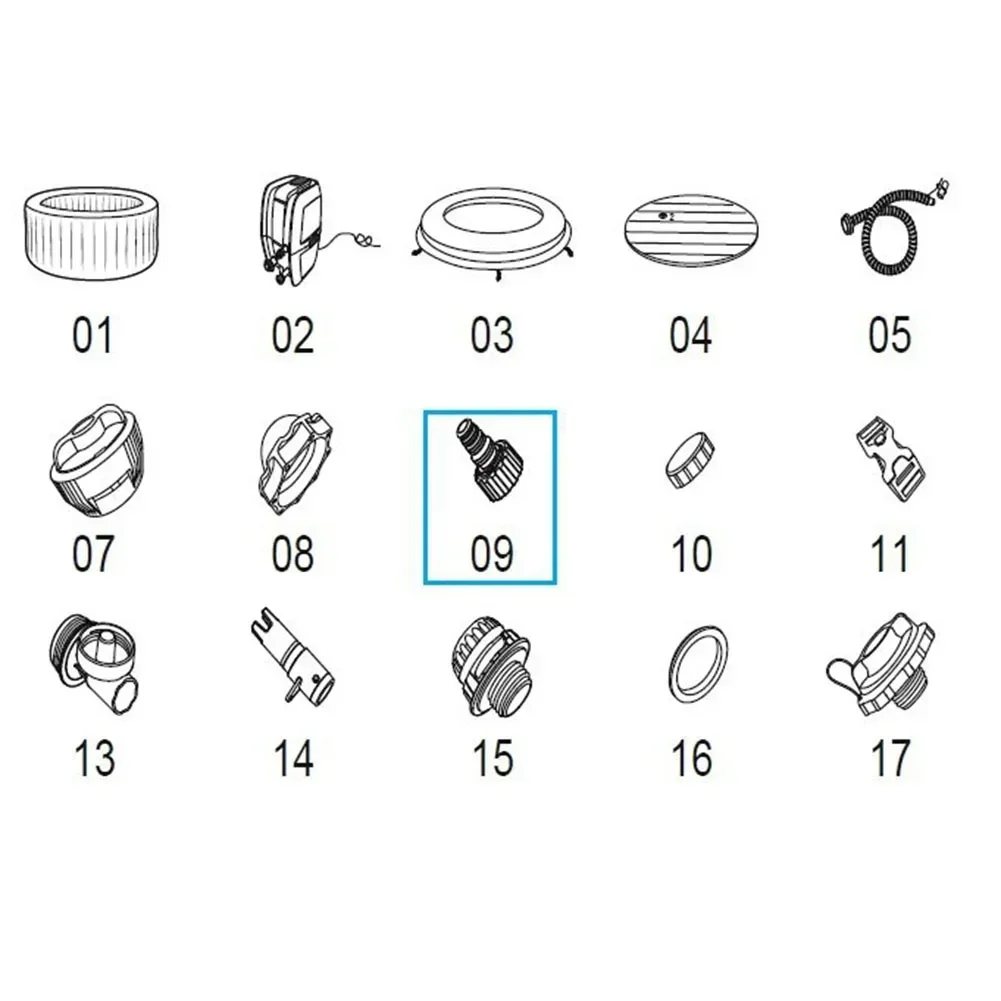 Для адаптера дренажного клапана Hydrojet | Предотвращение утечек легкая вода