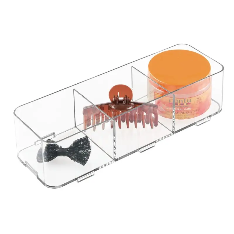 

3 in. H x 4 in. W x 12 in. D Plastic Drawer Organizer