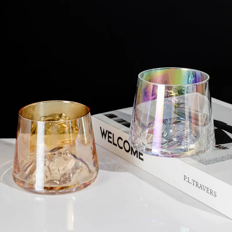 Японские прозрачные бокалы для виски 250 мл