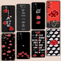 anime naruto logo phone case for huawei p smart 2018 plus 2019 z 2020 s 2021 pro nova 2i 3 3i 5 5t 7 7i 8 8i 9 9se black soft