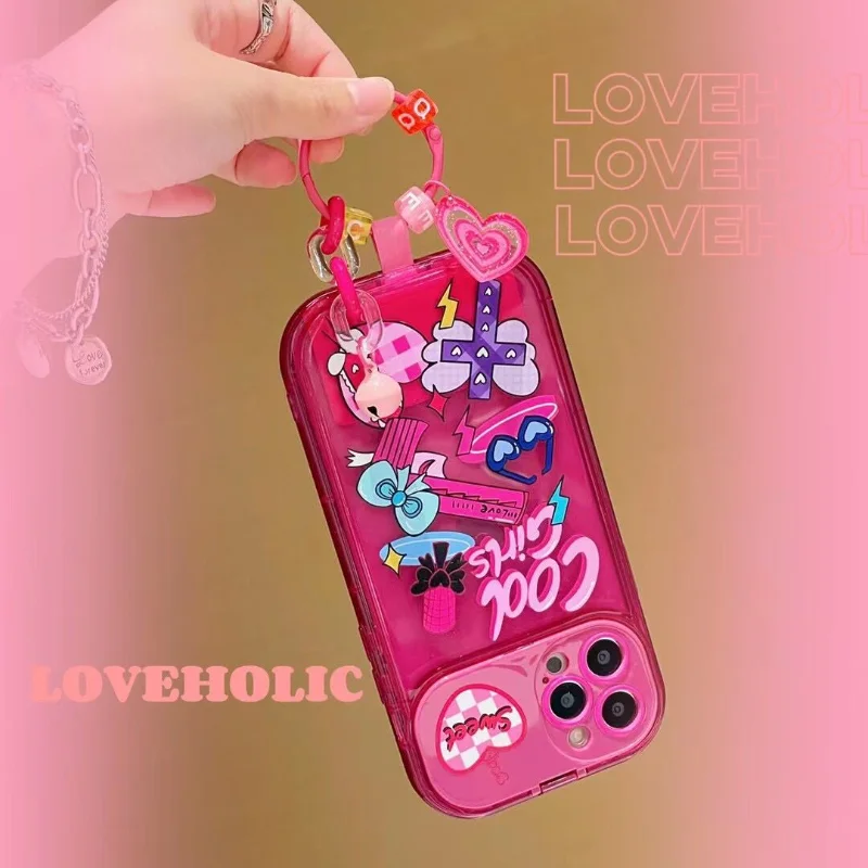 

Graffiti Sweetheart Pendant Phone Case Cover for IPhone 14 Plus 11 12 13 14 Pro XR XS Max Shockproof Cases for IPhone 14 Case